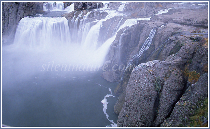 A stunning waterfall demonstrates what Silent Nature is all about.